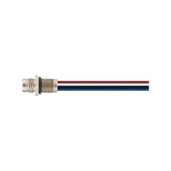 Connecteur mâle M8, 3 pol.,   IP67, 4A, non-blindé